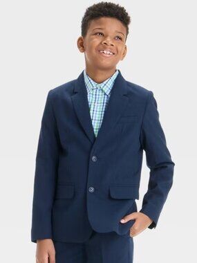 Boys' Suit Jacket - Cat & Jack™ Navy Blue 10
